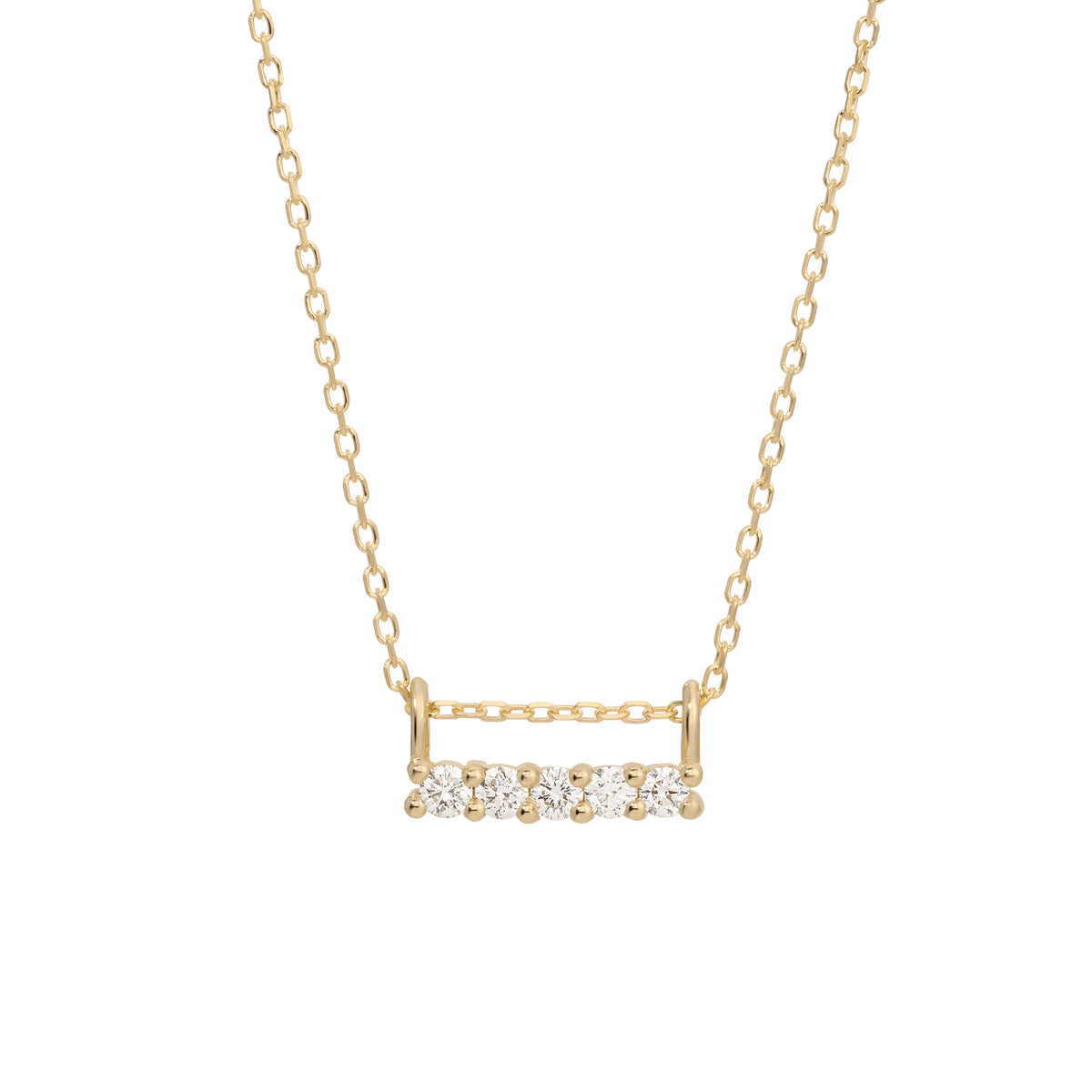 5 Diamond Necklace