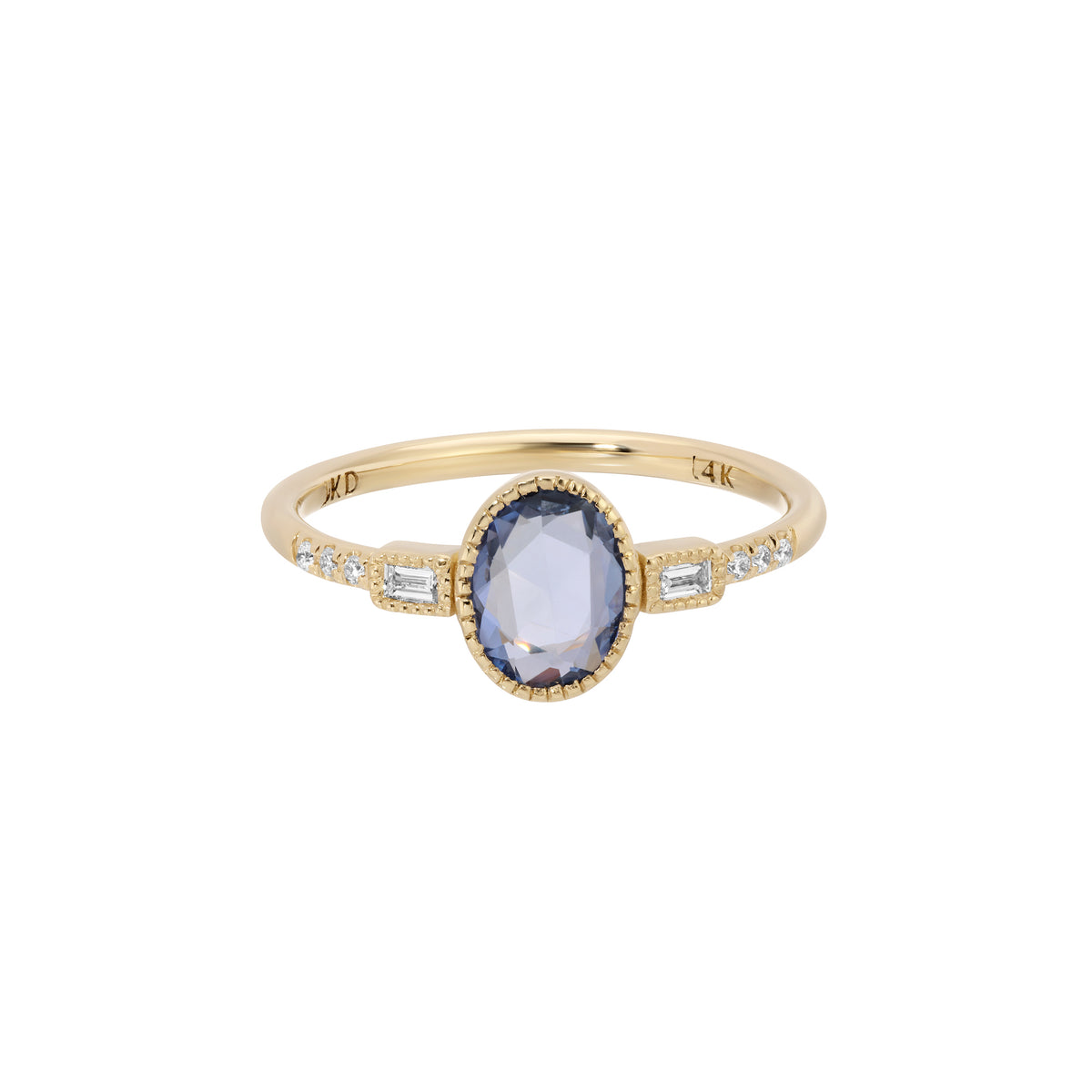 Blue Sapphire Adagio Ring