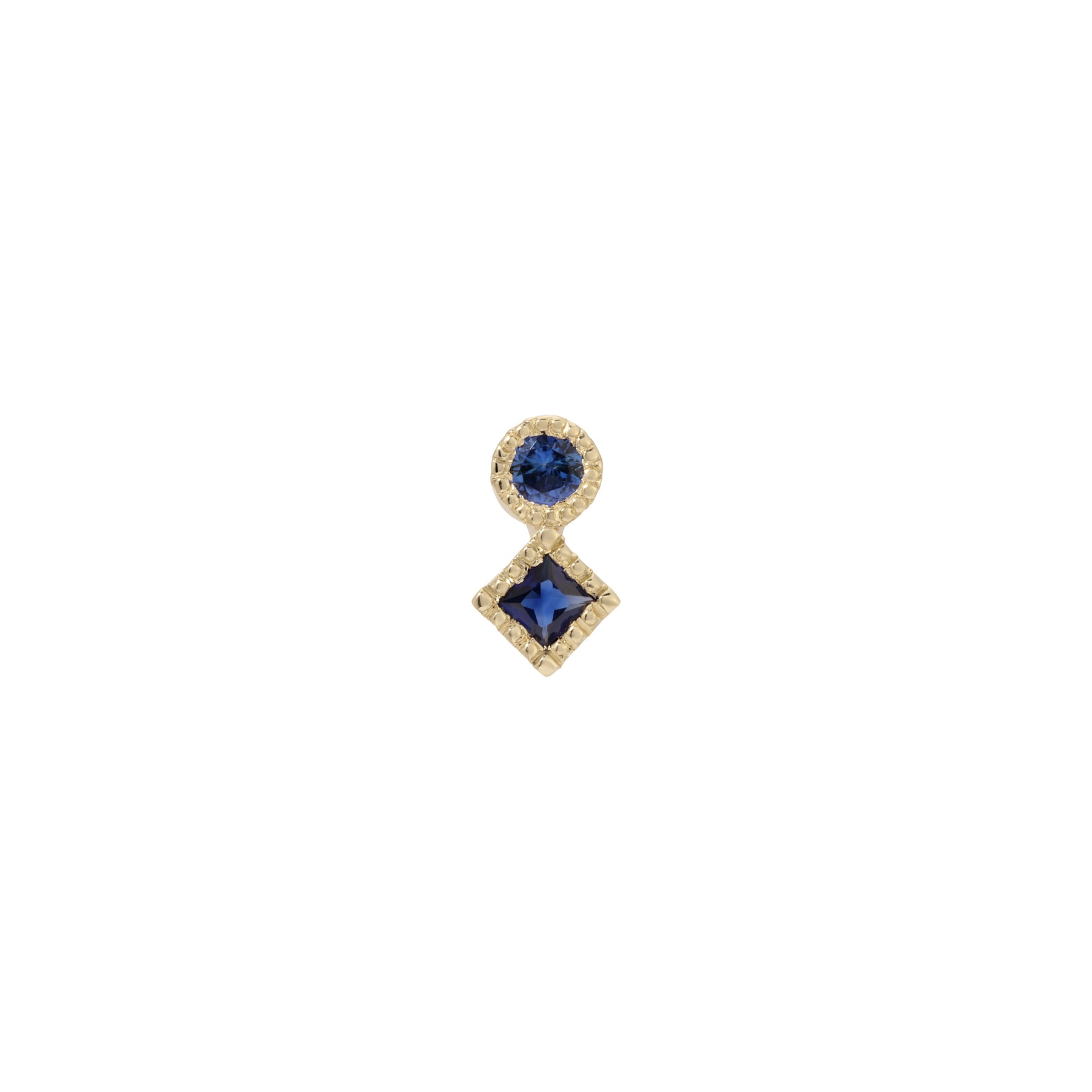 Blue Sapphire Coda Stud (Single)