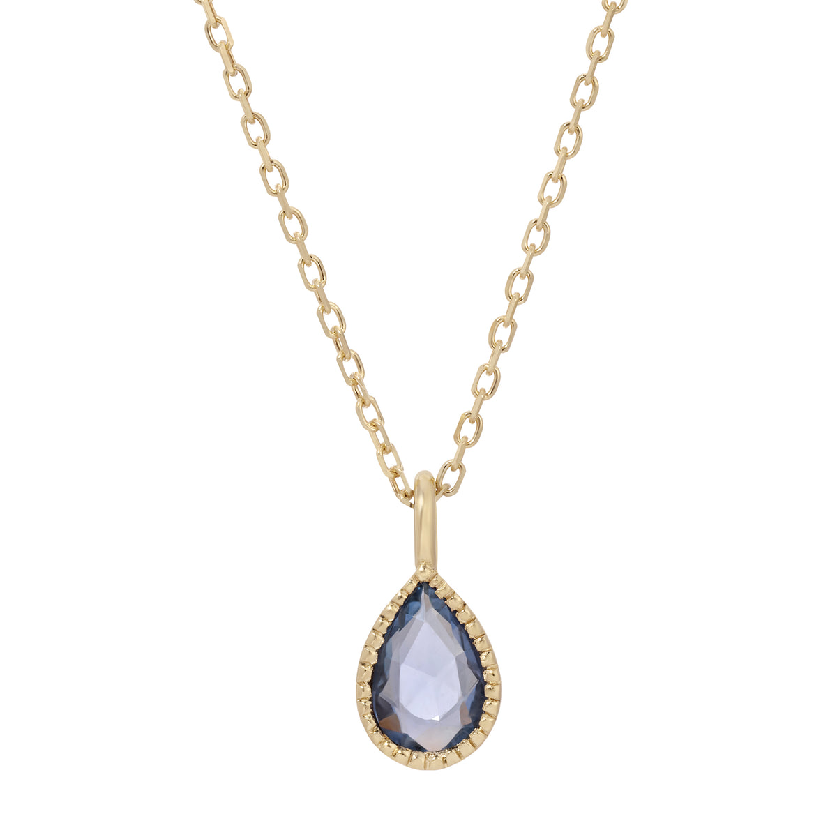 Blue Sapphire Lento Necklace
