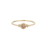 Champagne Diamond Sotto Voce Ring