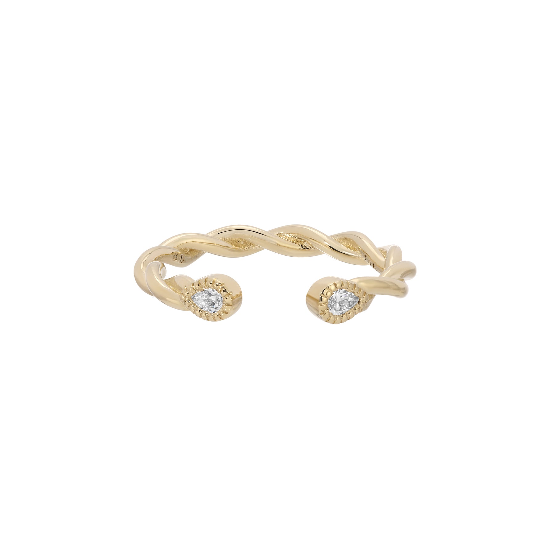Diamond Alto Cuff Ring