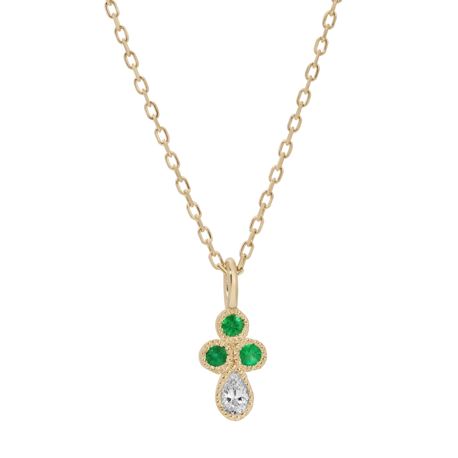 Emerald Cadenza Necklace