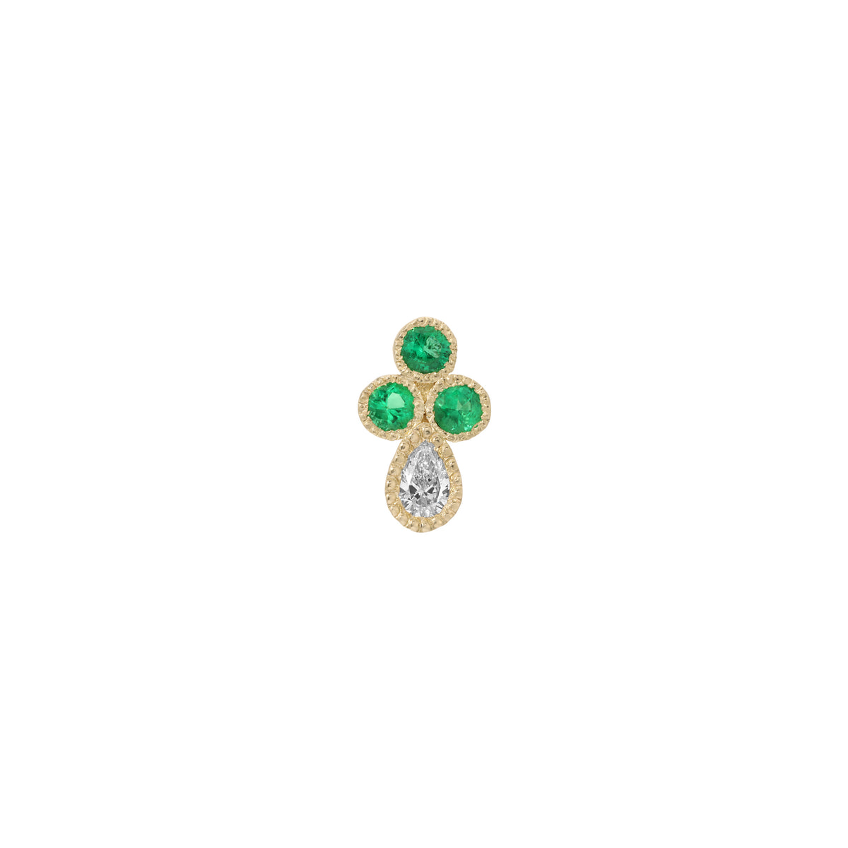 Emerald Cadenza Stud (Single)