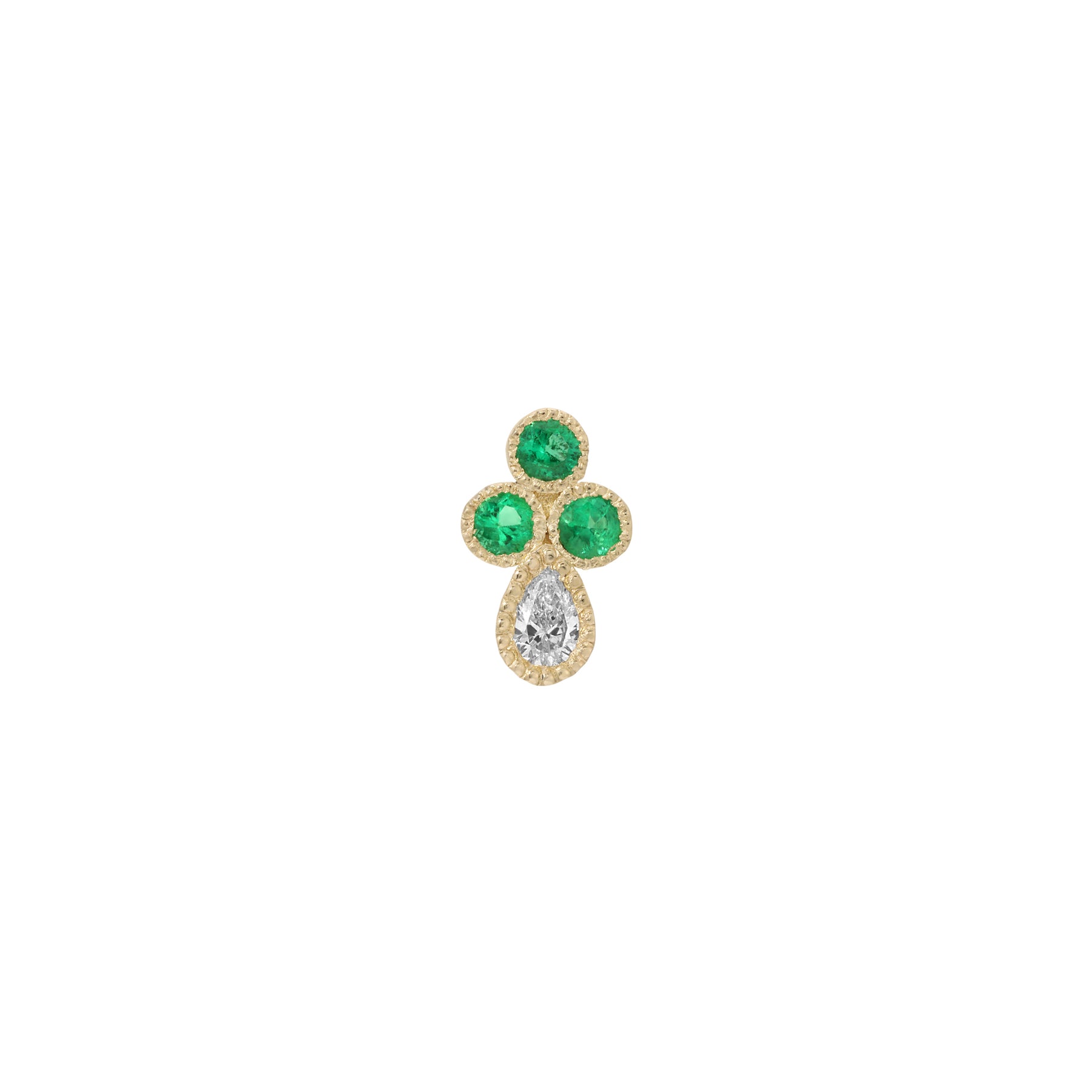 Emerald Cadenza Stud (Single)