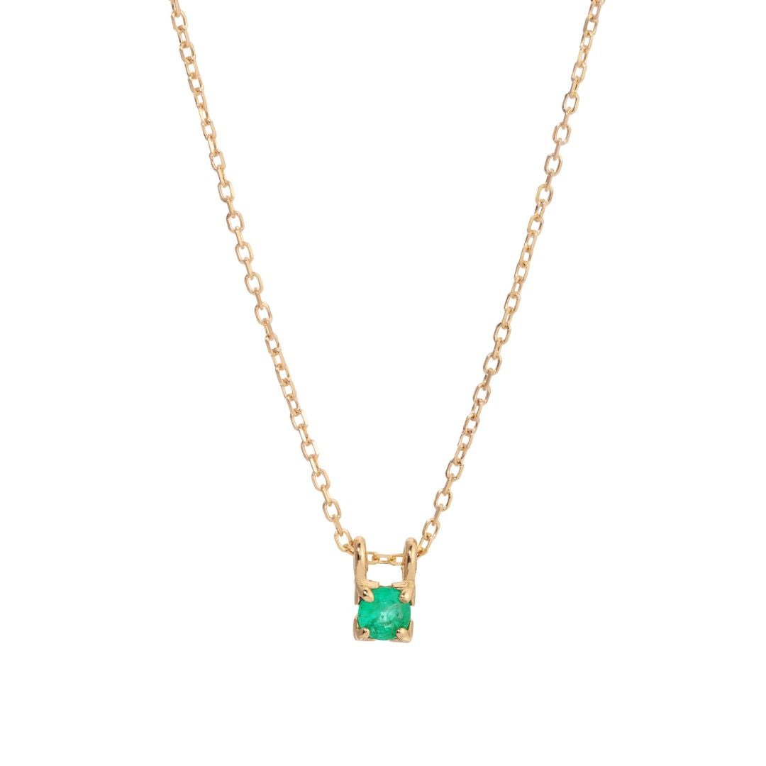 Emerald Petite Era Necklace