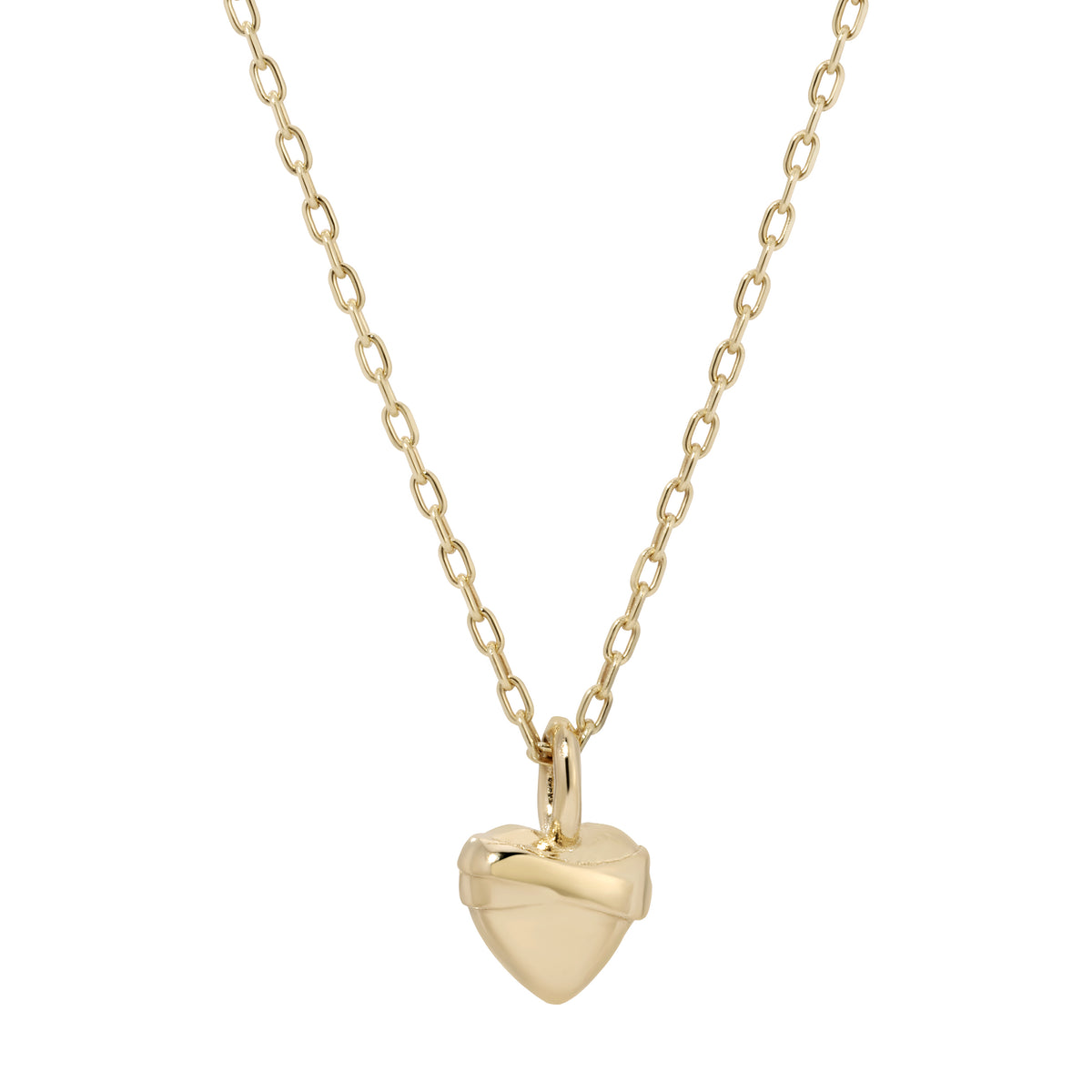 Gold Healing Heart Necklace