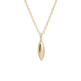 Gold Marquise Necklace