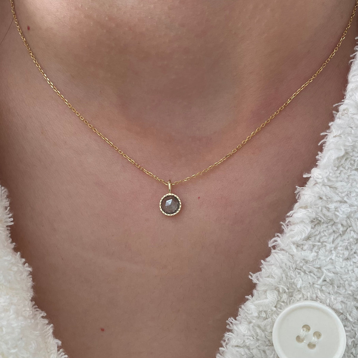 green sapphire aria necklace