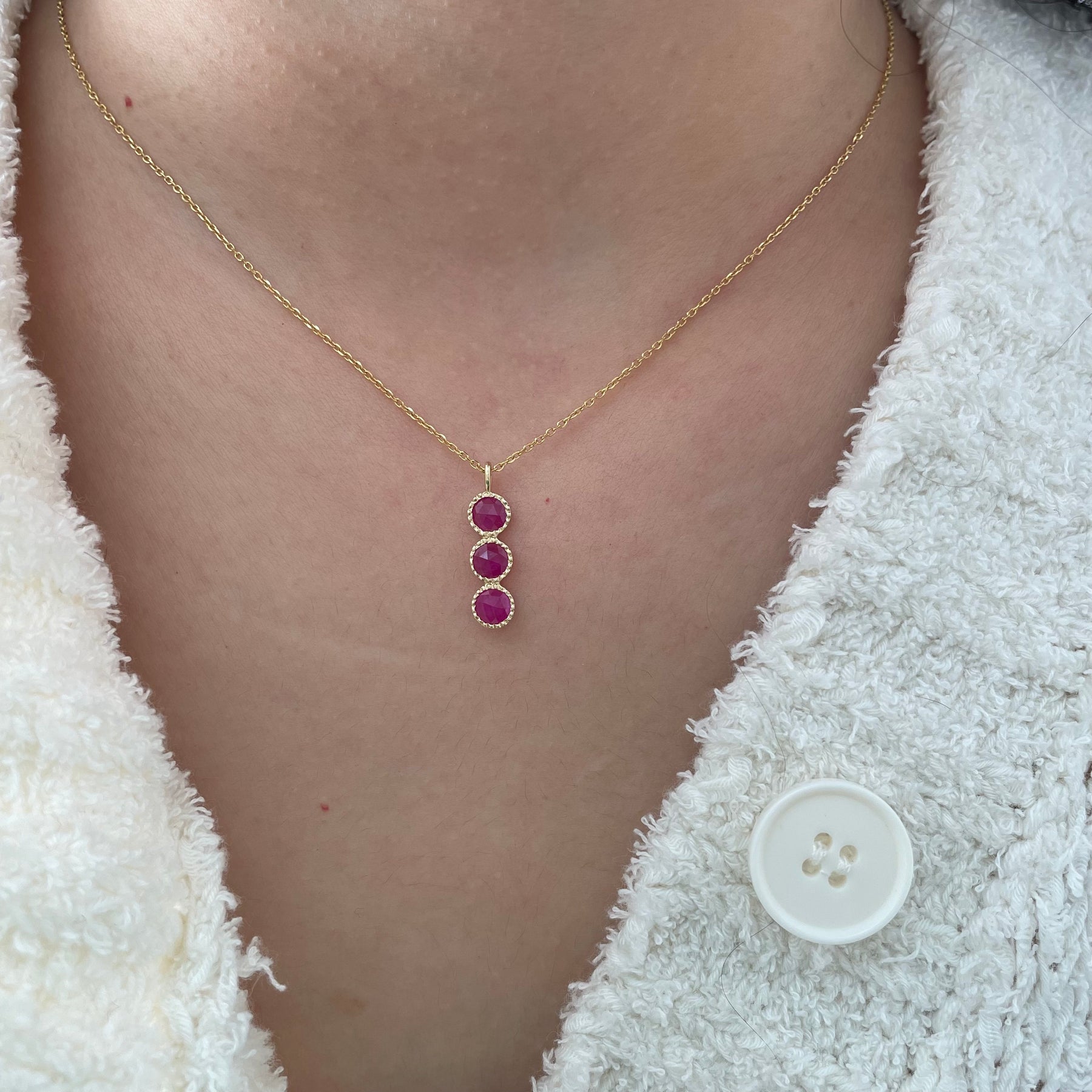 ruby mazurka necklace