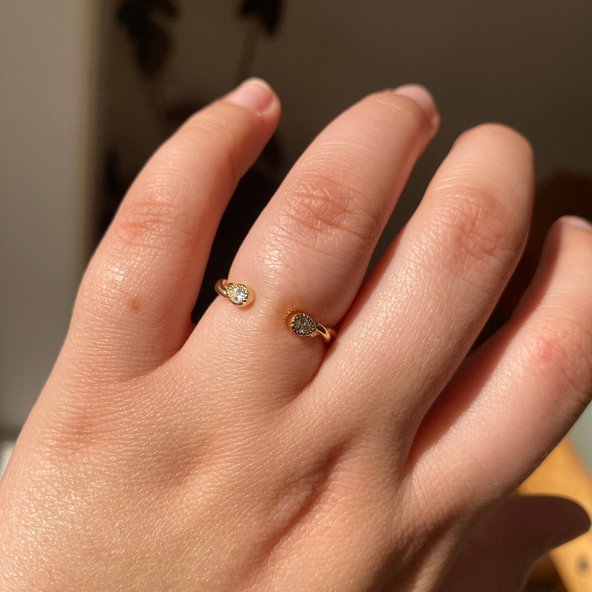 Diamond Alto Cuff Ring
