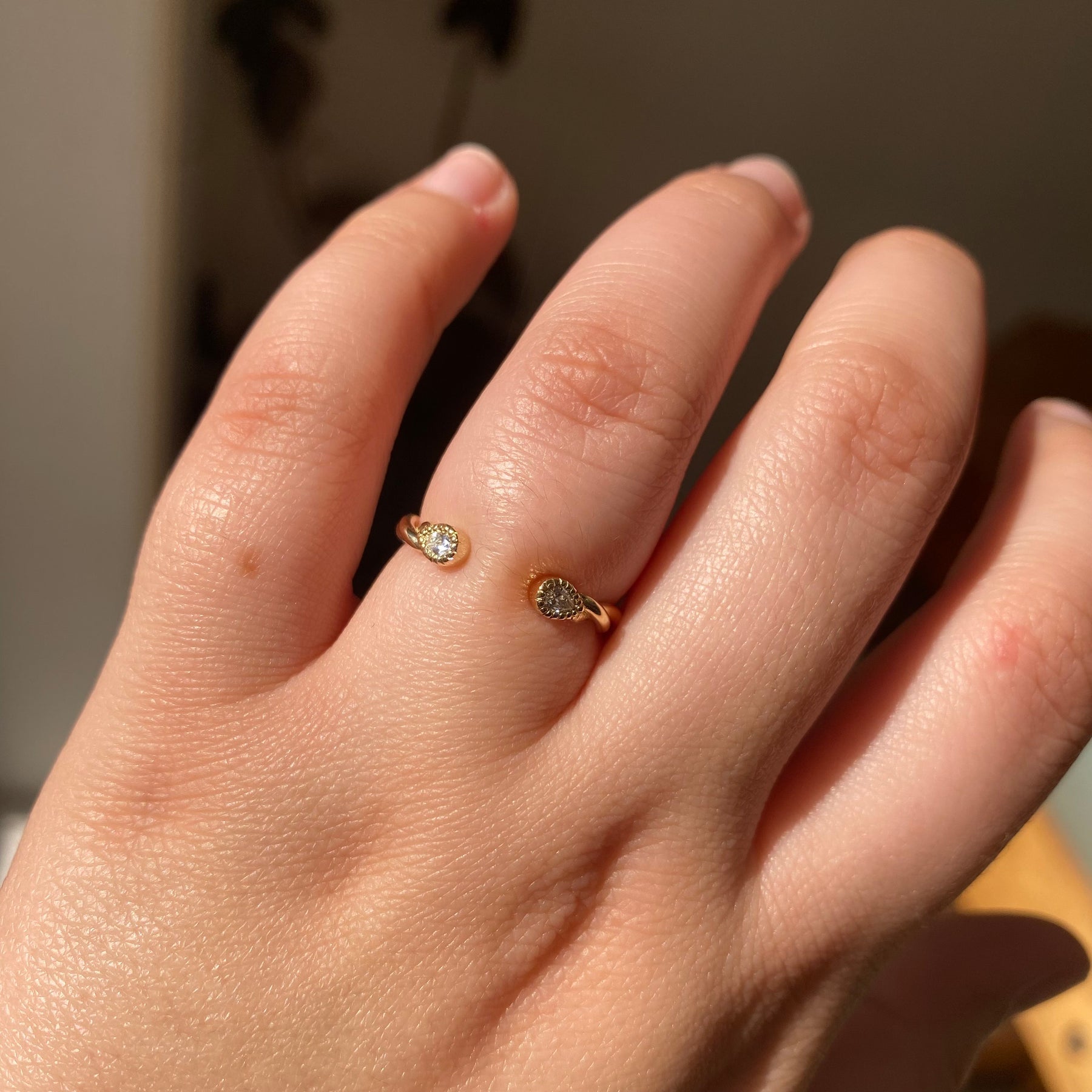 Diamond Alto Cuff Ring