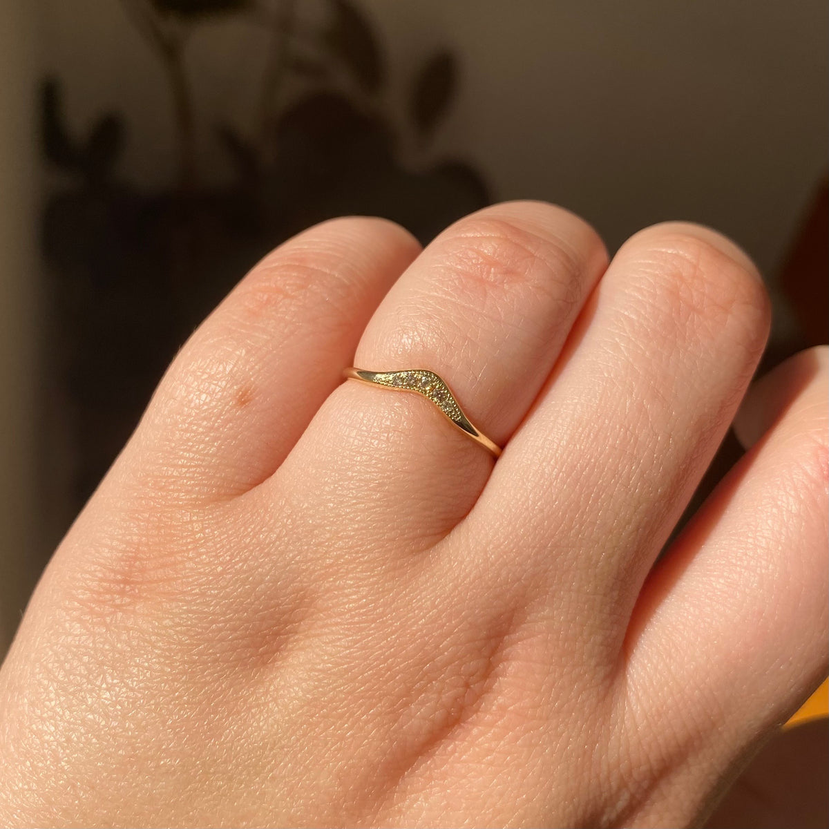 Champagne Diamond Wave Band