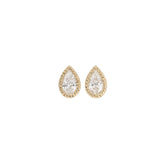 Pear Diamond Earrings (Pair)