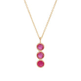 Ruby Mazurka Necklace