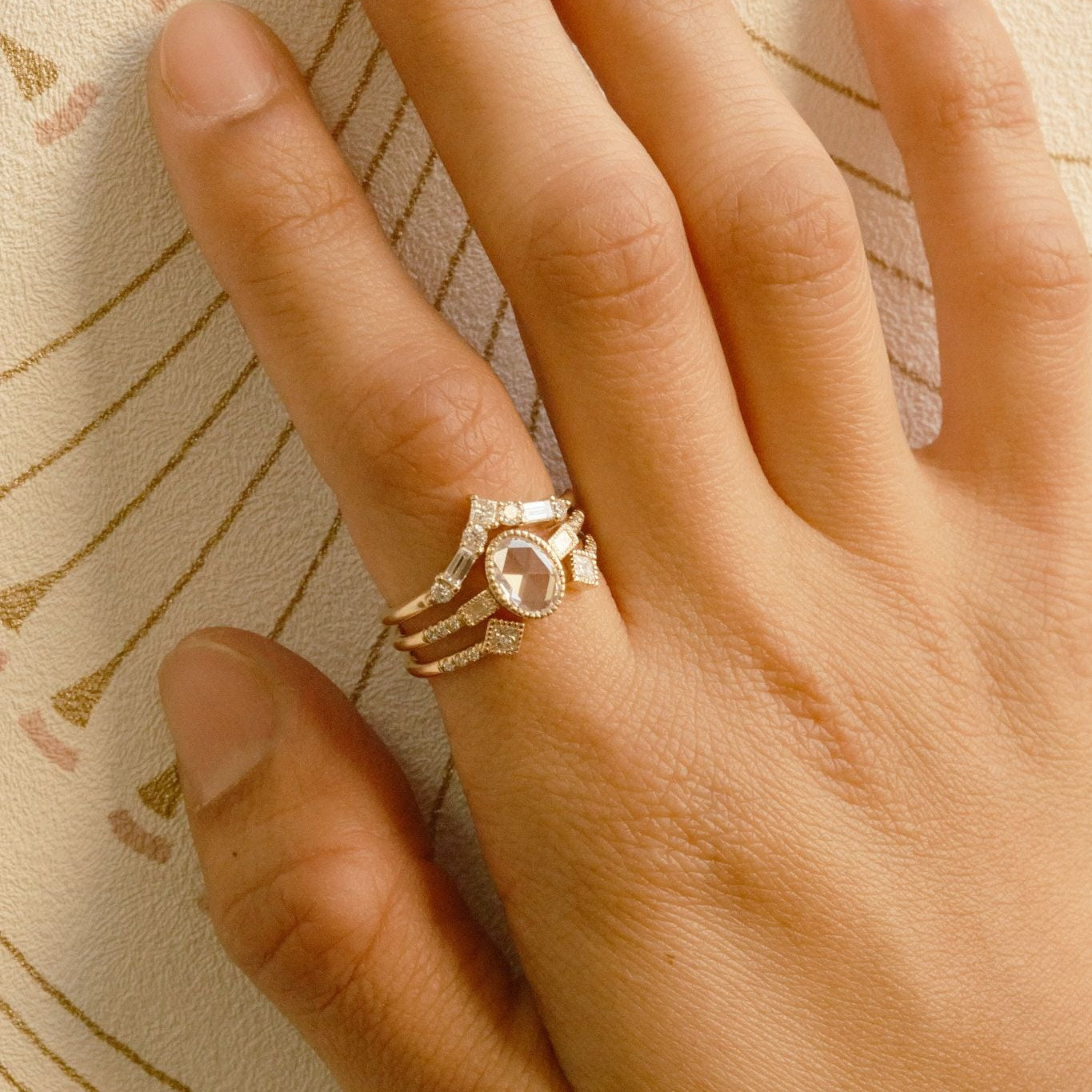 Diamond Adagio Ring