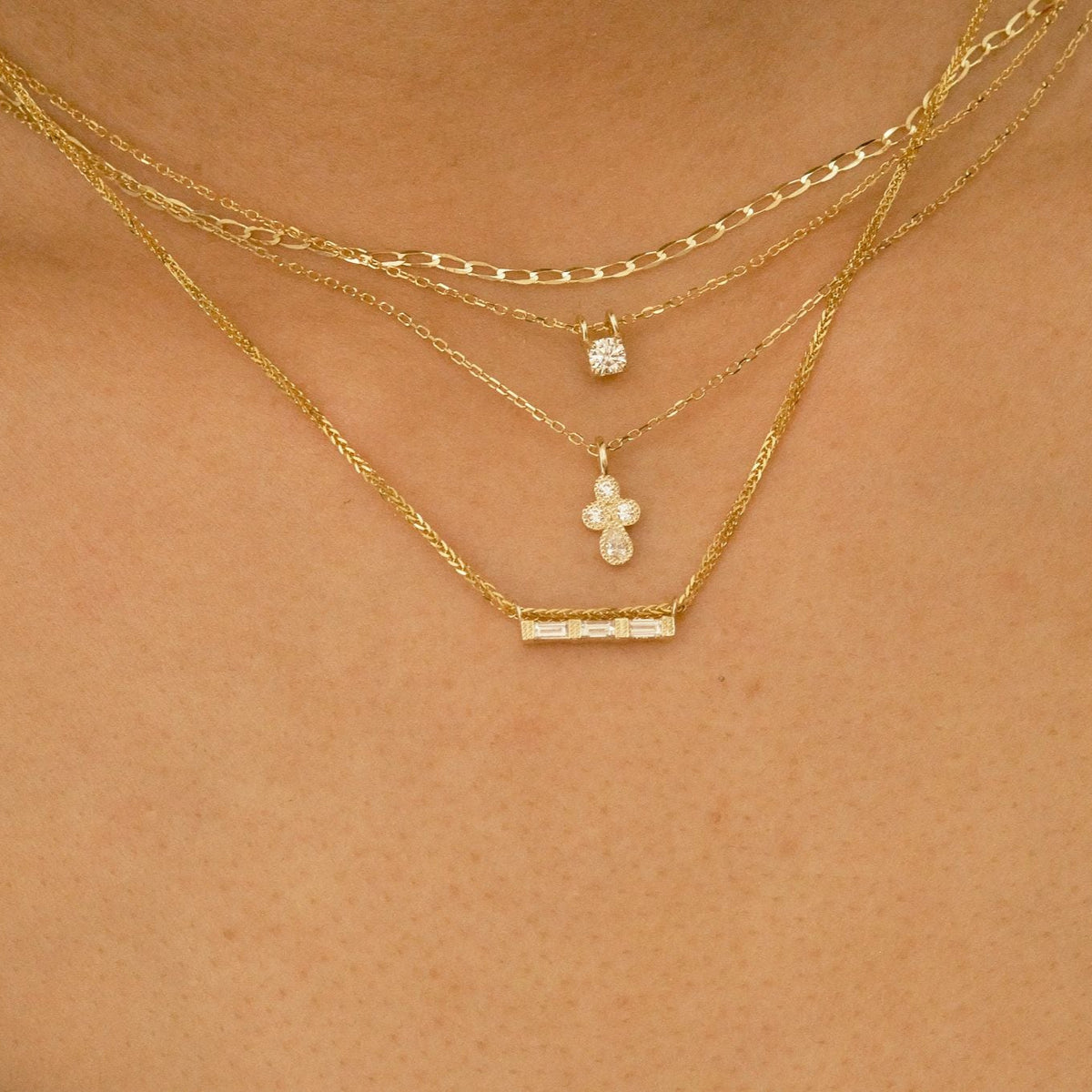 Diamond Cadenza Necklace