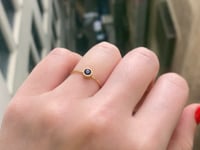 Magic Eye Sapphire Ring