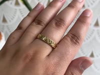 Gold Chevron Band