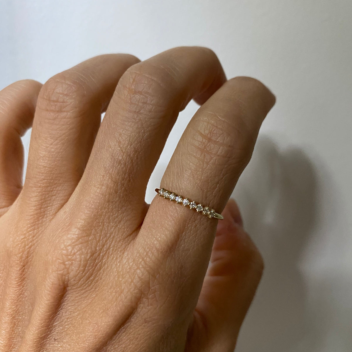 BRILLIANT DIAMOND LACE RING