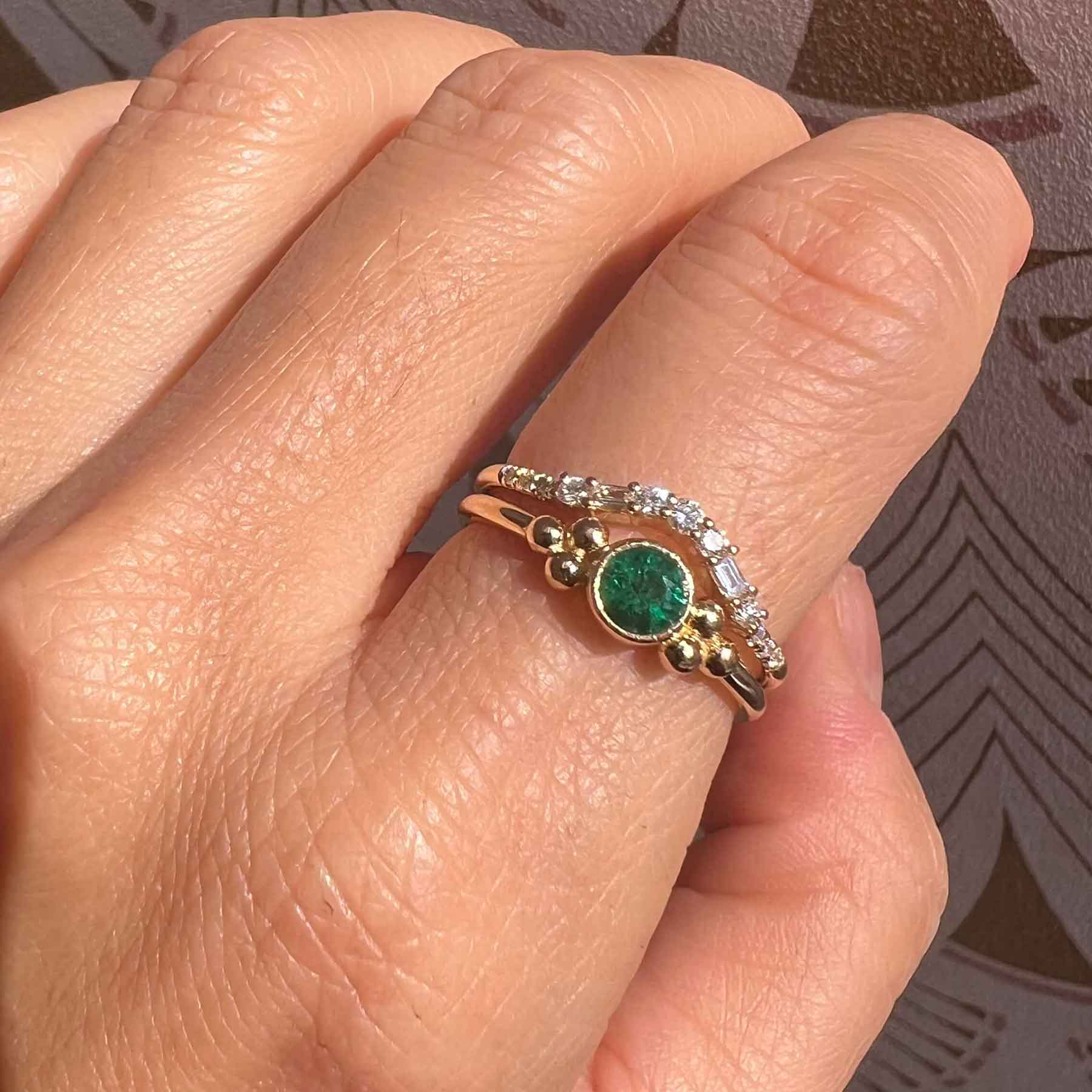 Emerald Seville Diamond Etude Arch