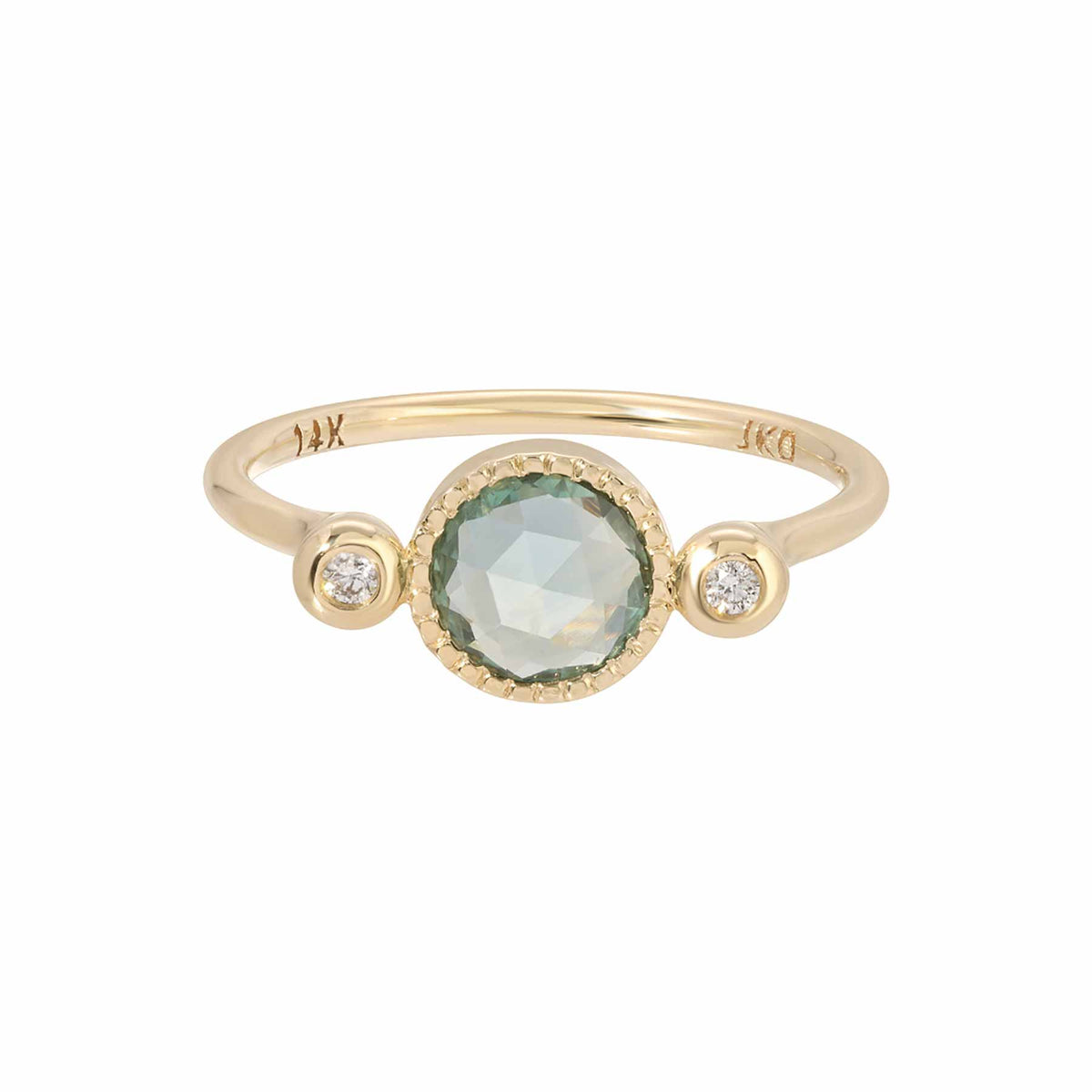 Green Sapphire Sinfonia Ring