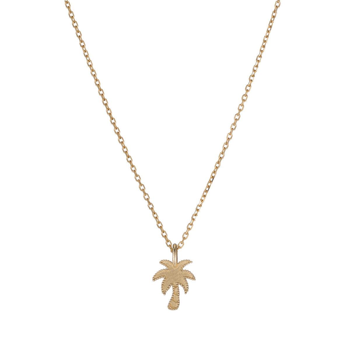 Beaded Palm Tree Necklace