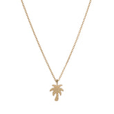 Beaded Palm Tree Necklace