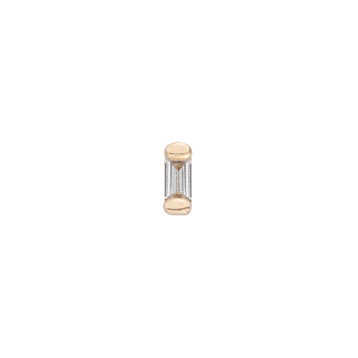 MINI BAGUETTE STUD (SINGLE)