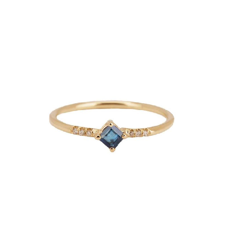 Sapphire Point Equilibrium Ring