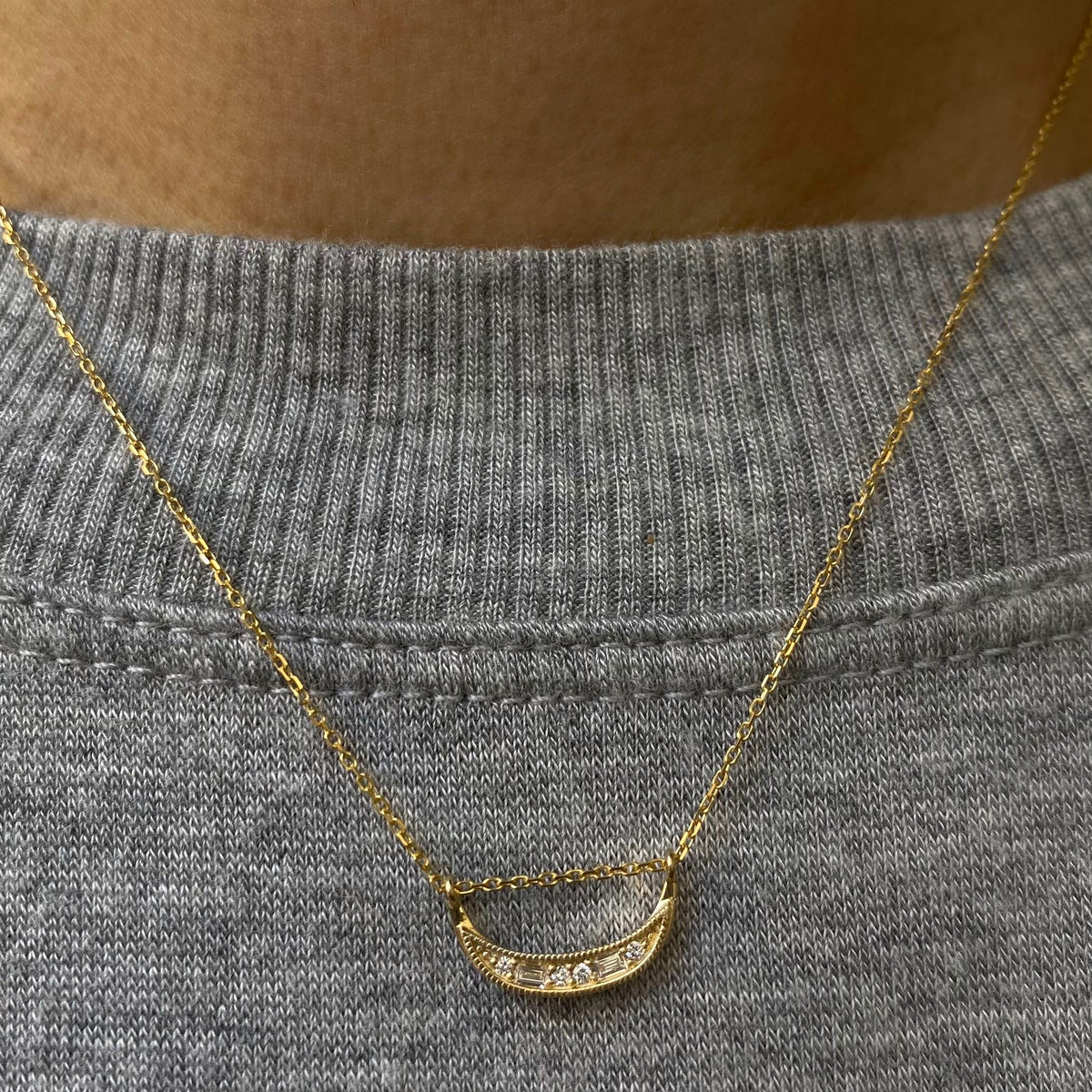 Diamond Staccato Necklace