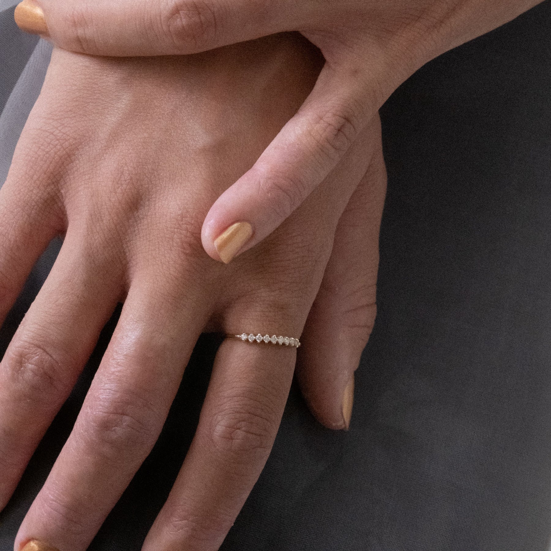 BRILLIANT DIAMOND LACE RING