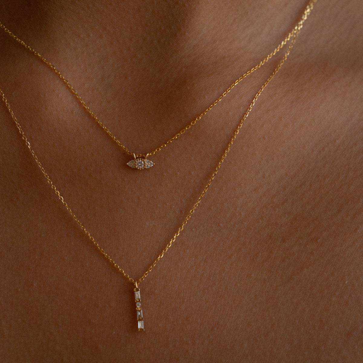 DIAMOND SOLITUDE NECKLACE