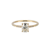 OVAL DIAMOND EQUILIBRIUM RING