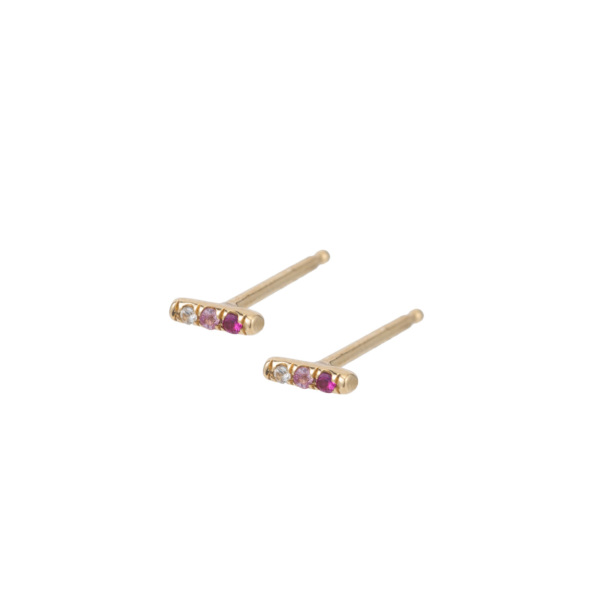 PINK EQUILIBRIUM STUD (SINGLE)