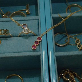 ruby mazurka necklace