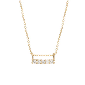 5 Diamond Necklace