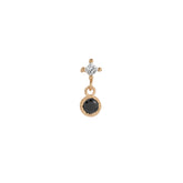 Black Diamond PC Dangle Earring (Single)