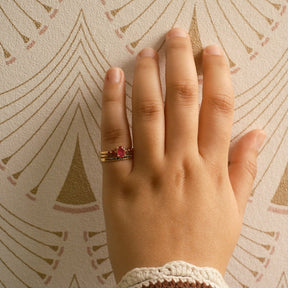 Black Equilibrium Cuff Ring