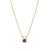 Blue Sapphire Petite Era Necklace