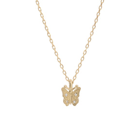 Diamond Butterfly Necklace