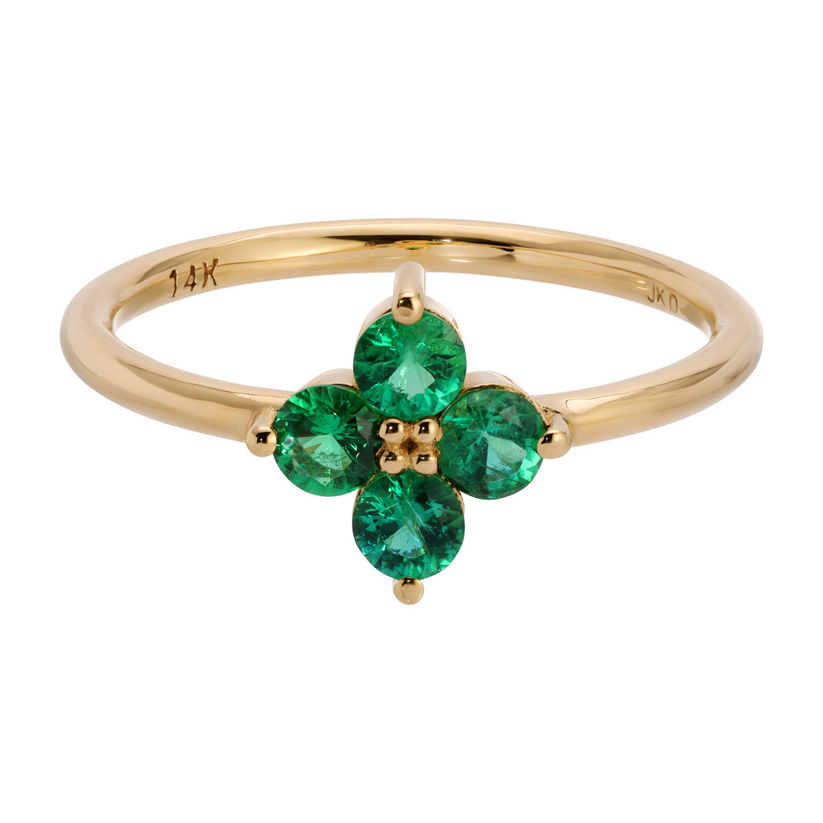 Emerald Sundrop Ring