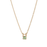 Green Sapphire Petite Era Necklace