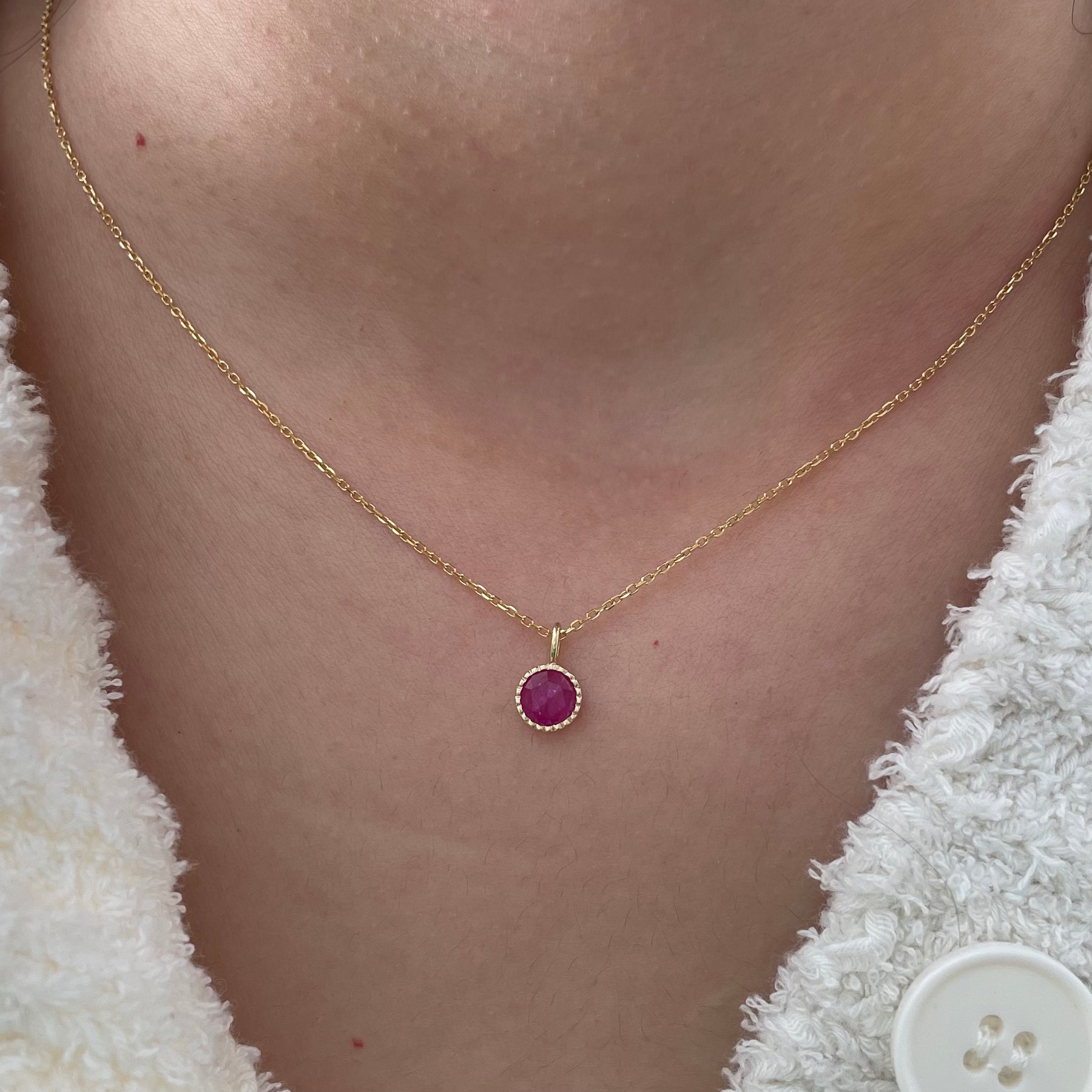 ruby aria necklace
