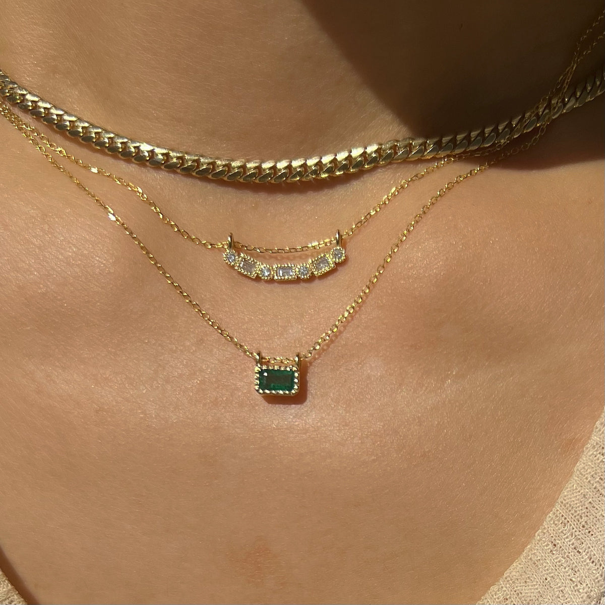 Emerald EC Necklace
