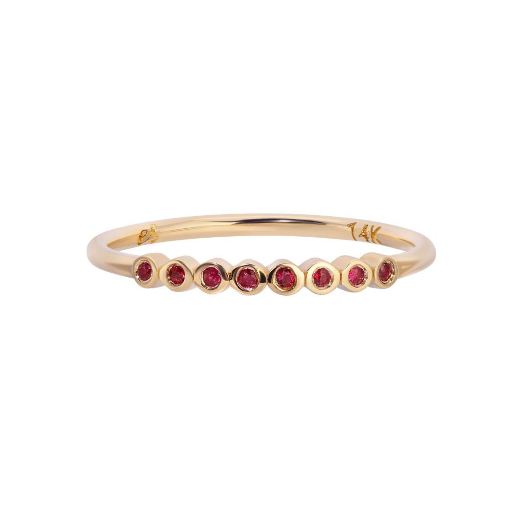 Cobble Ruby Ruby Cobblestone Ring