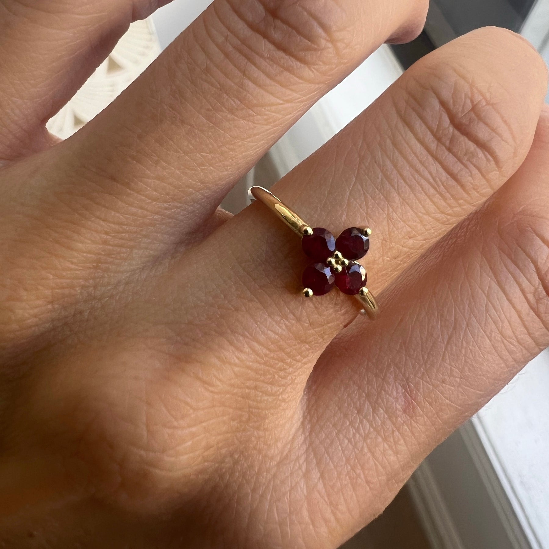 Ruby Sundrop Ring