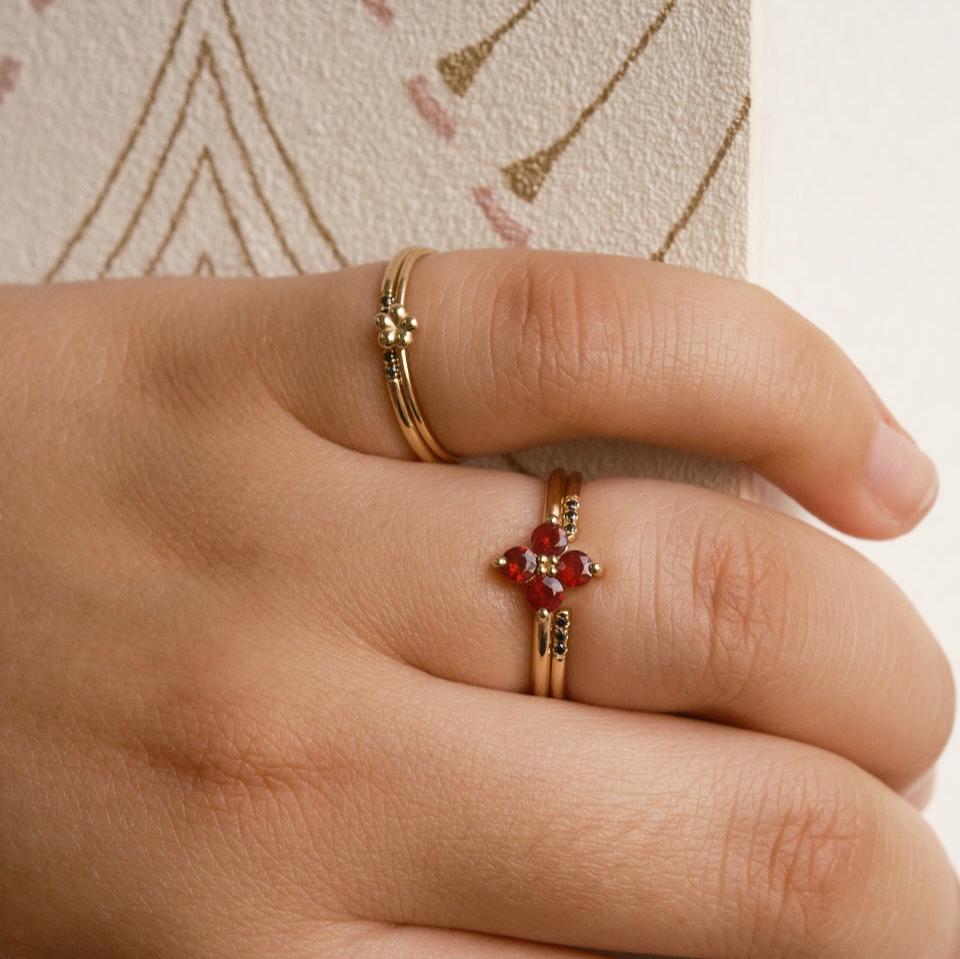 Ruby Sundrop Ring