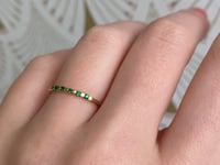 Emerald Pizzicato Ring