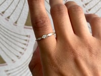 Diamond Marquise Baguette Equilibrium Ring
